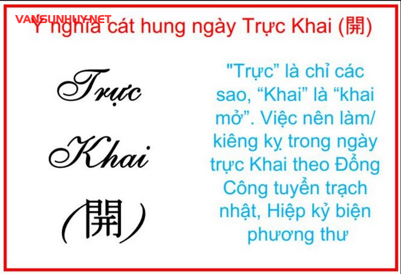 Trực Khai Là Gì? Vị Trí Và Đặc Điểm Của Trực Khai Trong Thập Nhị Trực