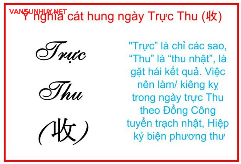 Trực Thu Là Gì? Vị Trí Và Đặc Điểm Của Trực Thu Trong Thập Nhị Trực